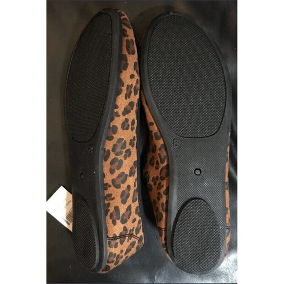 Women’s size 8 Leopard print ballet flat NWT - Picture 1 of 2